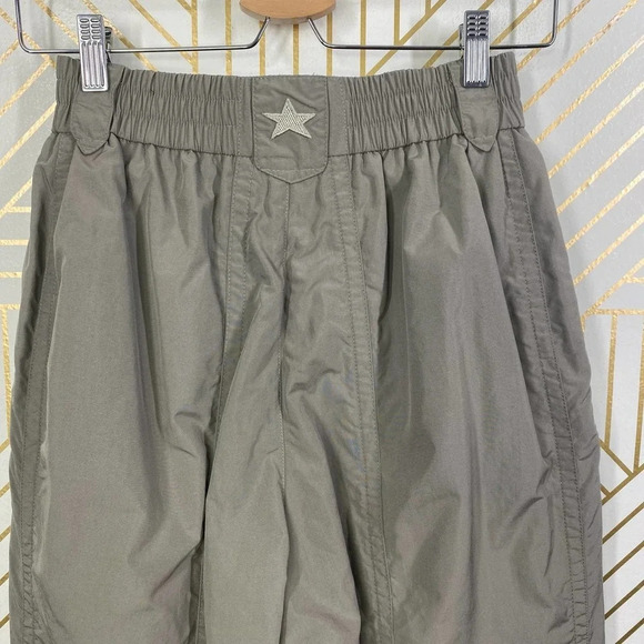 Bogner Ski Snow Pants Grey Taupe Puffer Nylon - Picture 8 of 12